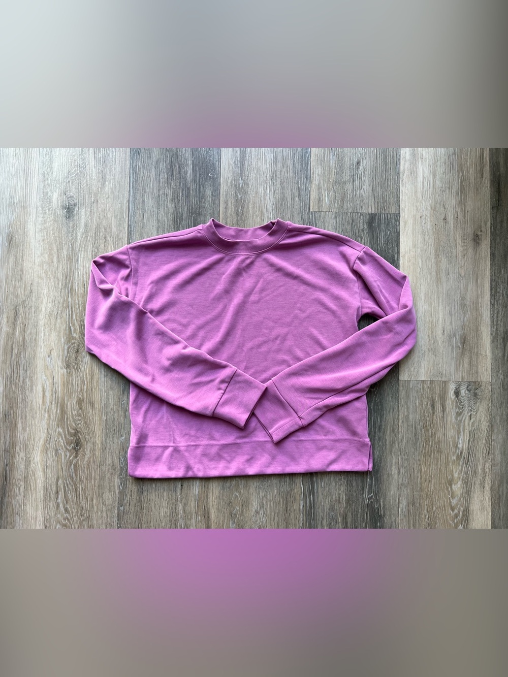 Athleta Men’s Crewneck Sweater — Mauve Pink